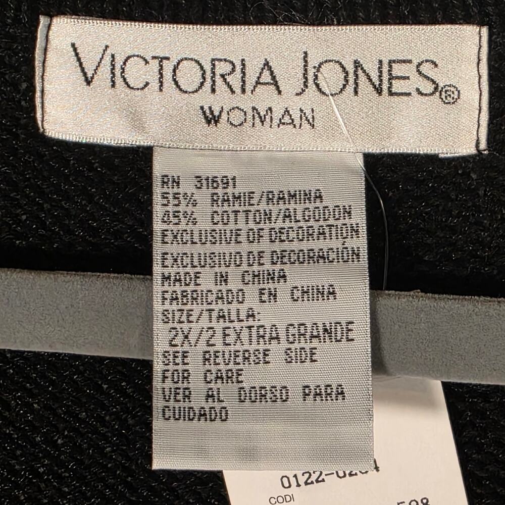 Victoria Jones Woman 2X NWT Christmas Snowman Sweater Vest - Picture 3 of 9